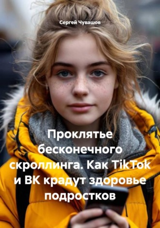 Обложка книги «Проклятье бесконечного скроллинга. Как TikTok и ВК крадут здоровье подростков»