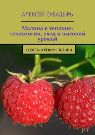 Обложка книги «Малина в теплице: технологии, уход и высокий урожай. Советы и рекомендации»