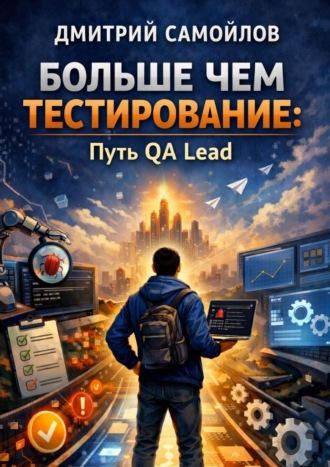 Обложка книги «Больше чем тестирование: Путь QA Lead»