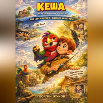 Обложка книги «Кеша. Три истории одного попугая. Фильм»