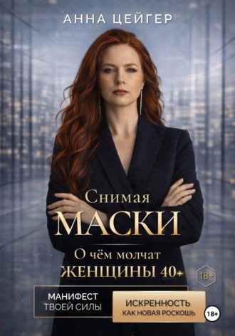 Обложка книги «Снимая маски. О чём молчат женщины 40+»