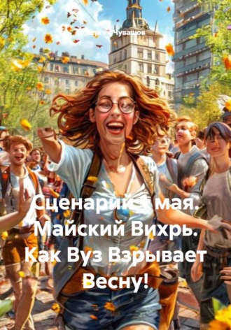 Обложка книги «Сценарий "1 мая. Майский Вихрь. Как Вуз Взрывает Весну!"»