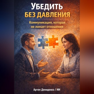 Обложка книги «Убедить без давления: Коммуникация, которая не ломает отношения»