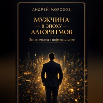 Обложка книги «Мужчина в эпоху алгоритмов: поиск смысла в цифровом мире»