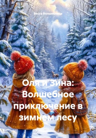 Обложка книги «Оля и Зина: Волшебное приключение в зимнем лесу»