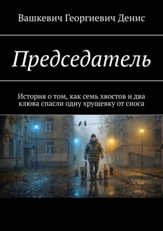 Обложка книги «Председатель. История о том, как семь хвостов и два клюва спасли одну хрущевку от сноса»