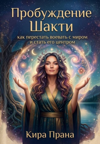 Обложка книги «Пробуждение Шакти: как перестать воевать с миром и стать его центром»