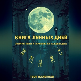 Обложка книги «Книга лунных дней. Энергия, руны и гармония на каждый день»