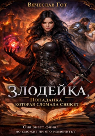 Обложка книги «Злодейка. Попаданка, которая сломала сюжет»