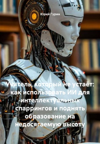 Обложка книги «Учитель, который не устаёт: как использовать ИИ для интеллектуальных спаррингов и поднять образование на недосягаемую высоту»