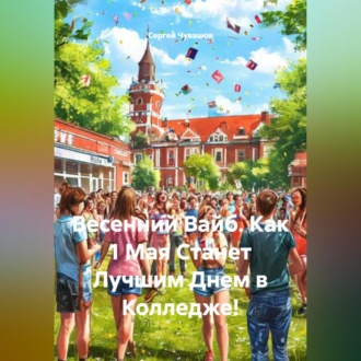 Обложка книги «Весенний Вайб. Как 1 Мая Станет Лучшим Днем в Колледже!»