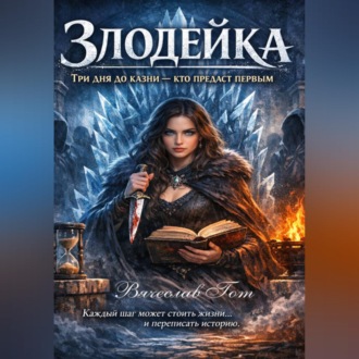 Обложка книги «Злодейка. Три дня до казни — кто предаст первым»