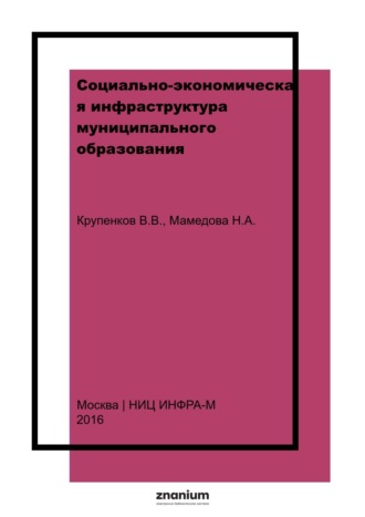 Наталья Александровна Мамедова. Социально-экономическая инфраструктура муниципального образования