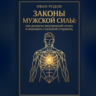Обложка книги «Законы Мужской Силы: как разжечь внутренний огонь и выковать стальной стержень»