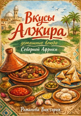 Обложка книги «Вкусы Алжира: домашние блюда Северной Африки»