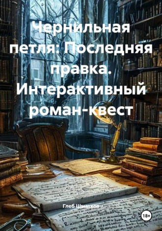 Обложка книги «Чернильная петля: Последняя правка. Интерактивный роман-квест»