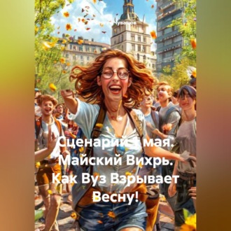 Обложка книги «Сценарий 1 мая. Майский Вихрь. Как Вуз Взрывает Весну!»