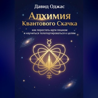Обложка книги «Алхимия Квантового Скачка: как перестать идти пешком и научиться телепортироваться к целям»