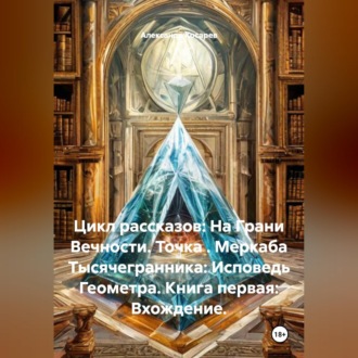 Обложка книги «Цикл рассказов: На Грани Вечности. Точка . Меркаба Тысячегранника: Исповедь Геометра. Книга первая: Вхождение.»