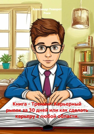 Обложка книги «Книга - Тренинг: Карьерный рывок за 30 дней или как сделать карьеру в любой области.»