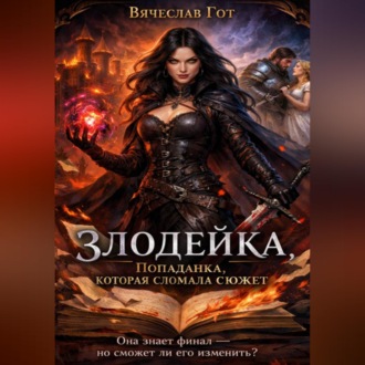 Обложка книги «Злодейка. Попаданка, которая сломала сюжет»