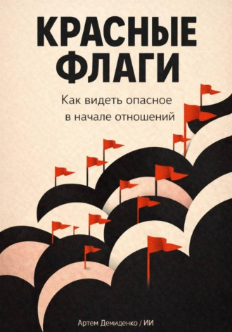 Обложка книги «Красные флаги: Как видеть опасное в начале отношений»