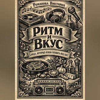 Обложка книги «Ритм и вкус: блюда, которые нужно готовить под бит»