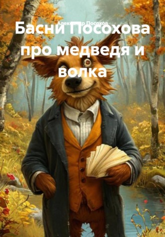 Обложка книги «Басни Посохова про медведя и волка»