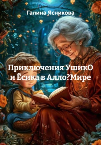 Обложка книги «Приключения УшикО и Ёсика в Алло?Мире»