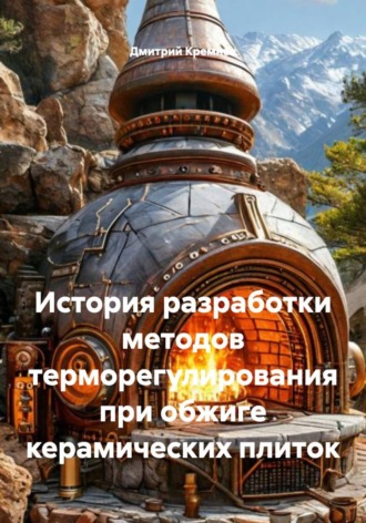 Обложка книги «История разработки методов терморегулирования при обжиге керамических плиток»