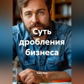 Обложка книги «Суть дробления бизнеса»