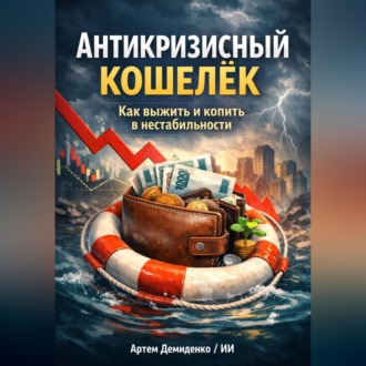 Обложка книги «Антикризисный кошелёк: Как выжить и копить в нестабильности»