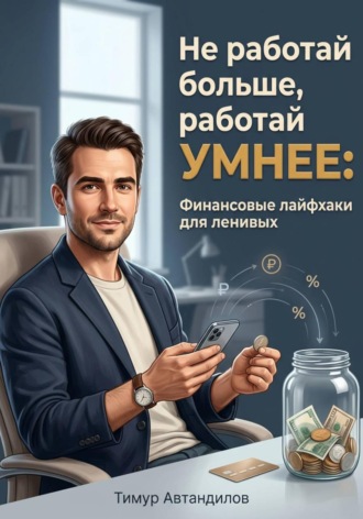 Обложка книги «Не работай больше, работай умнее: Финансовые лайфхаки для ленивых»