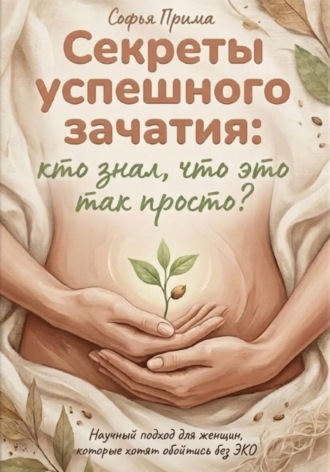 Обложка книги «Секреты успешного зачатия: кто знал, что это так просто? Научный подход для женщин, которые хотят обойтись без ЭКО»
