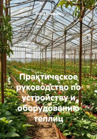 Обложка книги «Практическое руководство по устройству и оборудованию теплиц»