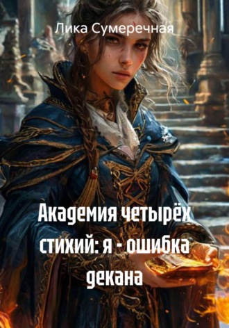 Обложка книги «Академия четырёх стихий: я – ошибка декана»