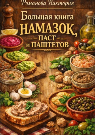 Обложка книги «Большая книга намазок, паст и паштетов»