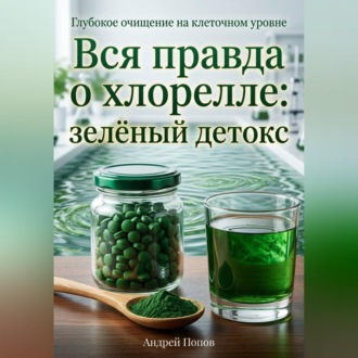 Обложка книги «Вся правда о хлорелле: зелёный детокс»