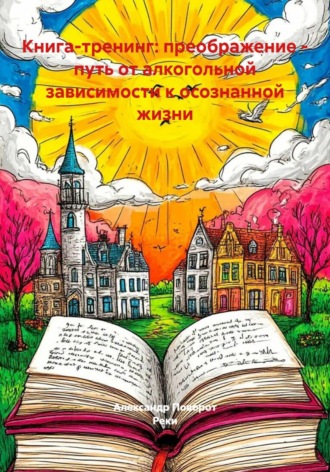 Обложка книги «Книга-тренинг: преображение - путь от алкогольной зависимости к осознанной жизни»