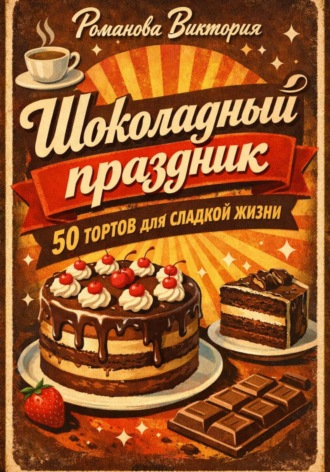 Обложка книги «Шоколадный праздник: 50 тортов для сладкой жизни»