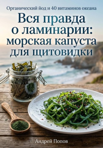 Обложка книги «Вся правда о ламинарии: морская капуста для щитовидки»