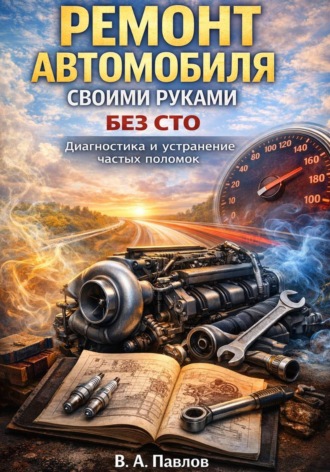 Обложка книги «Ремонт автомобиля своими руками без СТО. Диагностика и устранение частых поломок»