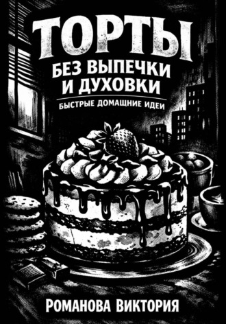 Обложка книги «Торты без выпечки и духовки: быстрые домашние идеи»