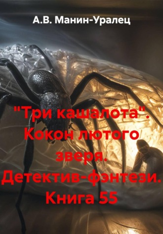 Обложка книги ««Три кашалота». Кокон лютого зверя. Детектив-фэнтези. Книга 55»
