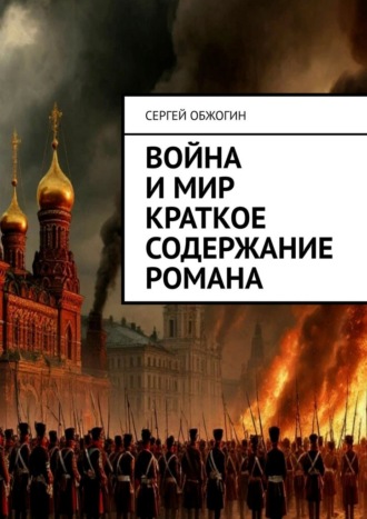 Обложка книги «Война и мир краткое содержание романа»