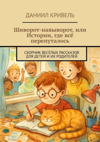 Обложка книги «Шиворот-навыворот, или Истории, где всё перепуталось. Сборник весёлых рассказов для детей и их родителей»
