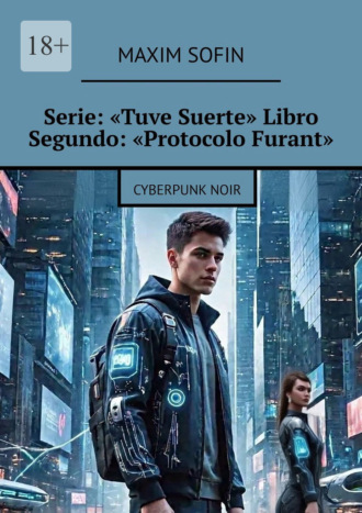 Обложка книги «Serie: «Tuve Suerte» Libro Segundo: «Protocolo Furant». Cyberpunk Noir»