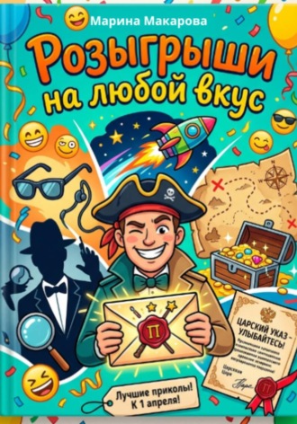 Обложка книги «Розыгрыши на любой вкус»