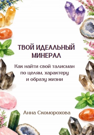 Обложка книги «Твой идеальный минерал: Как найти свой талисман по целям, характеру и образу жизни»