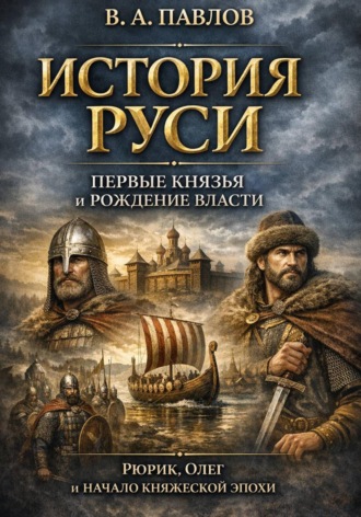 Обложка книги «История Руси: первые князья и рождение власти Рюрик, Олег и начало княжеской эпохи»